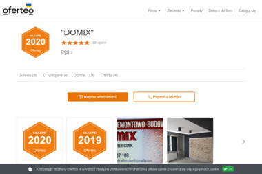 "DOMIX" - Dobry Projektant Instalacji Elektrycznych w Myślenicach