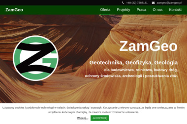 ZamGeo Firma Produkcyjno Usługowa - Przekroje Geologiczne Pruszków