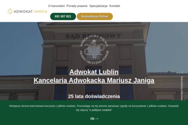 Kancelaria Adwokacka Adwokat Mariusz Janiga - Kancelaria Adwokacka Lublin