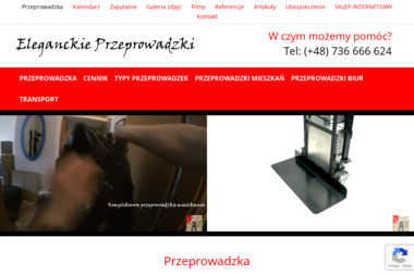 Eleganckie Przeprowadzki - Przew&oacute;z Rzeczy Warszawa