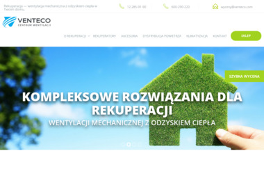 Venteco Sp. z o.o. - Wentylatory Kanałowe Węgrzce