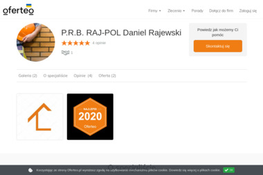 P.R.B. RAJ-POL Daniel Rajewski - Układanie kostki granitowej Płock