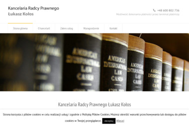 Kancelaria Radcy Prawnego Łukasz Kołos - Pisanie Pism Białystok