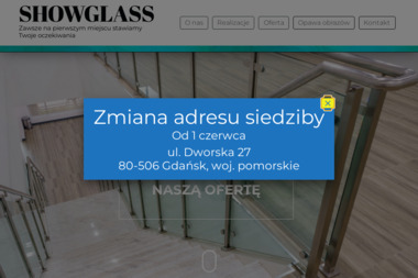 SHOWGLASS Usługi Szklarskie - Wysokiej Klasy Szklarz Gdynia