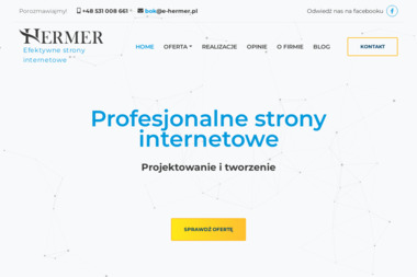 Tworzenie stron www i E-marketing - Firma usługowa Hermer - Tworzenie Portali www Wałcz
