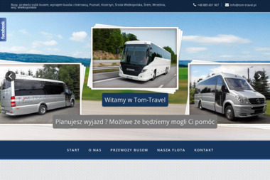 Tom Travel - Transport Os&oacute;b Markowice 