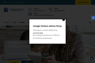 Biuro Rachunkowe Rachmistrz Barbara Zapadka - Doradca podatkowy Bartoszyce