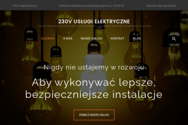 "230V Maciej Ciesielski" - Najwyższej Klasy Biuro Projektowe Instalacji Elektrycznych Piaseczno