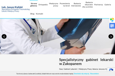 Gabinet lekarski i medycyny pracy Janusz Kaliski