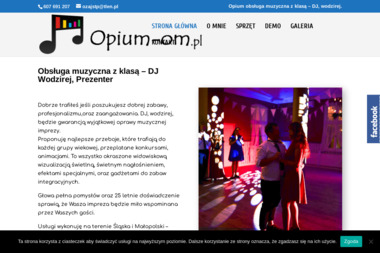 Opium - obsługa muzyczna - Zespół muzyczny Godziszka