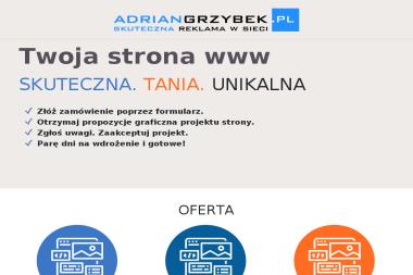 Interaktywa Adrian Grzybek - Strona www Piotrków Trybunalski