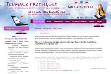 Tłumacz Aleksandra Kamińska - Tłumacz Języka Angielskiego Warszawa