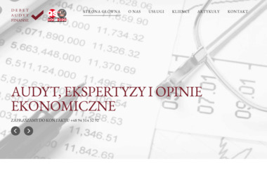 DEBET Audyt Finanse Sp. z o.o. - Biznes Plan Usługi Koszalin