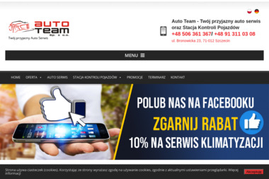 Auto Team - Serwis Samochodów Szczecin