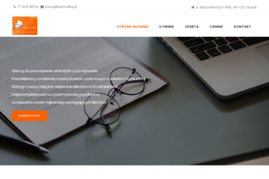 Alfa - Biuro Rachunkowe - Rejestracja Firm Opole
