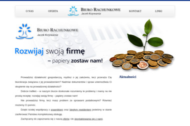 Biuro Rachunkowe Jacek Krzywania - Sprawozdania Finansowe Jarocin