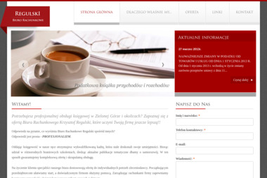 Biuro Rachunkowe Krzysztof Regulski - Biuro Księgowe Zielona Góra