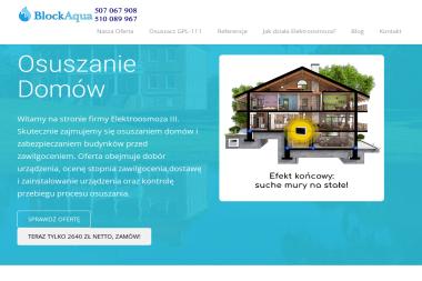 BlockAqua - Osuszanie Rzeszów