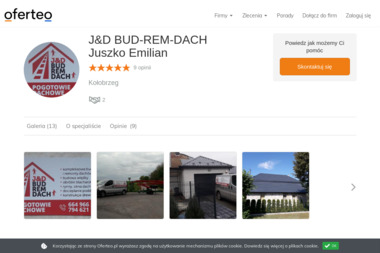J&D BUD-REM-DACH Juszko Emilian - Doskonała Konstrukcja Dachu w Kołobrzegu
