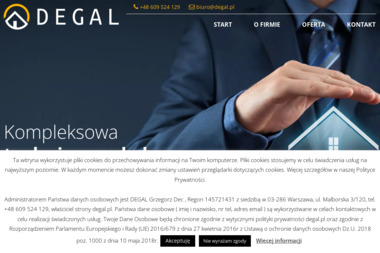 Degal - przeglądy techniczne - Agencja Nieruchomości Warszawa