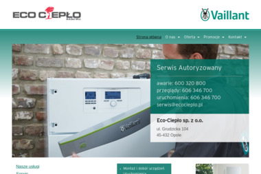 ECO-CIEPŁO M.S. Bul Sp.J. - Pompy Ciepła Opole