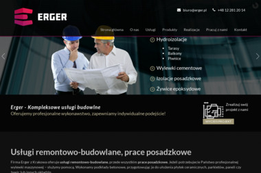 ERGER SP. Z O. O. - Posadzki przemysłowe Wieliczka
