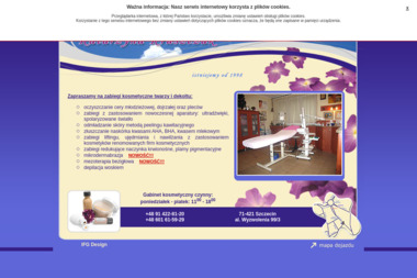Gabinet Kosmetyczny - Katarzyna Kruszczak - Projekty Stron Internetowych Szczecin