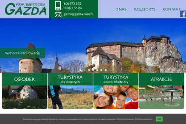 Firma Turystyczna GAZDA - Obozy Sportowe Zawoja
