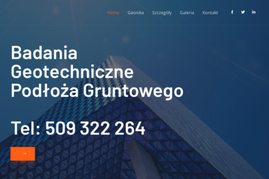 Badania Geologiczne - Geolog Warszawa