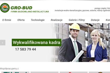 Firma Budowlano-Instalacyjna GRO-BUD - Powietrzne Pompy Ciepła Mielec