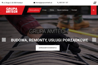 Grupa AmTech - Posadzki Przemysłowe Kwidzyn