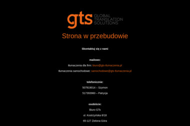 GTsolutions - Biuro Tłumaczeń Zielona G&oacute;ra