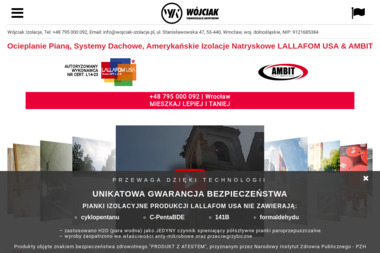 Wójciak Izolacje - Ocieplanie Domu Wrocław