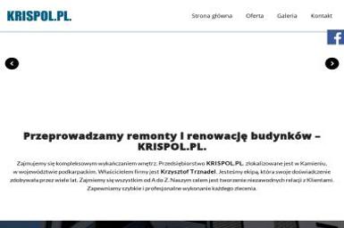 Firma remontowo-wykończeniowa KRISPOL.PL - Remont Stropu Drewnianego Kamień