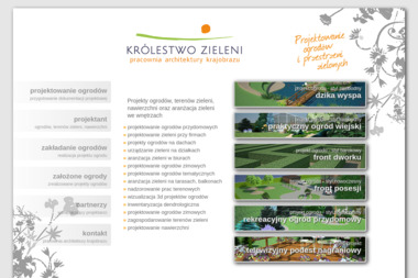 KRÓLESTWO ZIELENI Pracownia Architektury Krajobrazu - Projektowanie ogrodów Bydgoszcz
