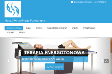 Gabinet Terapii Energotonowej i Masażu - Rehabilitacja Domowa Wieruszów