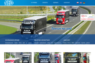 PHU NED Import-Export - Firma Transportowa Międzynarodowa Ostrów Wielkopolski
