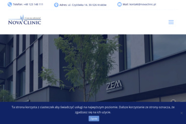 Nova Clinic Kraków - Masażysta Kraków