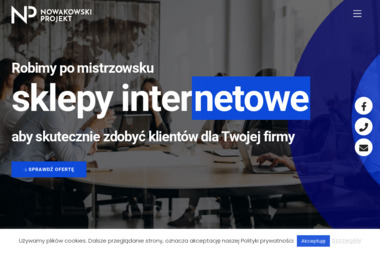 Nowakowski Projekt - Prowadzenie Strony Internetowej Rogoźno