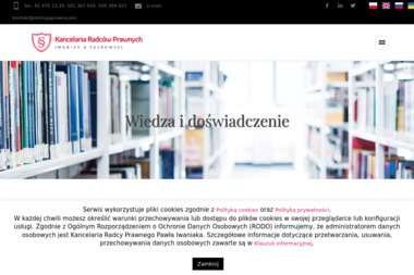 Kancelaria Radców Prawnych Iwaniak & Fałkowski - Obsługa prawna firm Lublin