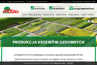 ArtOgród Szkółka Krzewów Ozdobnych - Nowoczesne Ogrody Dobczyce
