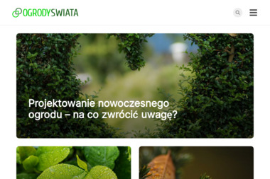 Ogrody Świata - Projektowanie ogrodów Czernichów
