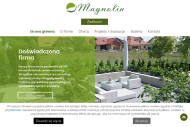 Projektowanie Ogrodów MAGNOLIA - Budowa Ogrodu Zimowego Kobylanka