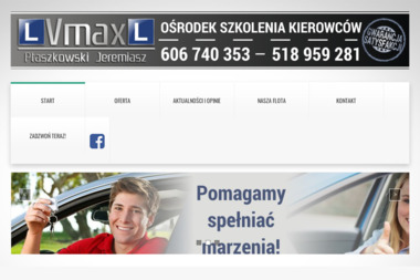 Ośrodek Szkolenia Kierowc&oacute;w VMAX - Jazdy Doszkalające Gryb&oacute;w