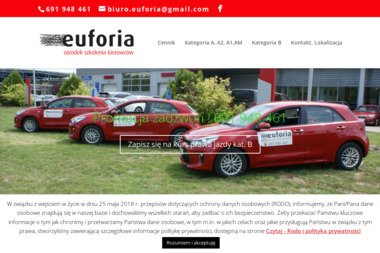 Ośrodek Szkolenia Kierowc&oacute;w EUFORIA - Szkoła Jazdy Wrocław