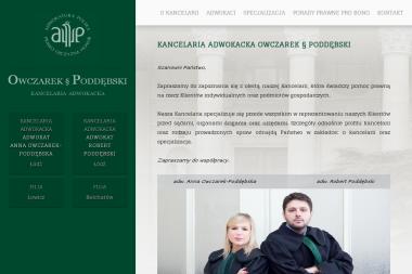KANCELARIA ADWOKACKA ADWOKAT ANNA OWCZAREK-PODDĘBSKA - Windykacja Łódź