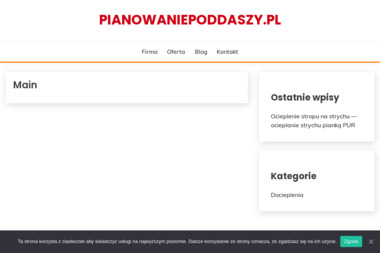 NIZBUD - Ocieplanie Pianką PUR Krasnystaw