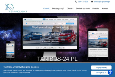 Agencja Internektywna TS-PROJEKT - Projektowanie Stron Internetowych Rymanów