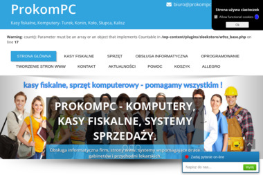 ProkomPC - Projektowanie Stron www Turek