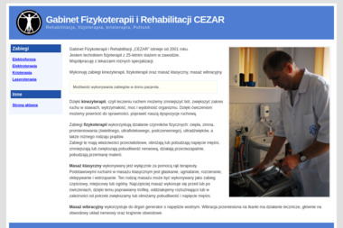 Gabinet Fizykoterapii i Rehabilitacji „CEZAR" - Rehabilitacja Domowa Pułtusk